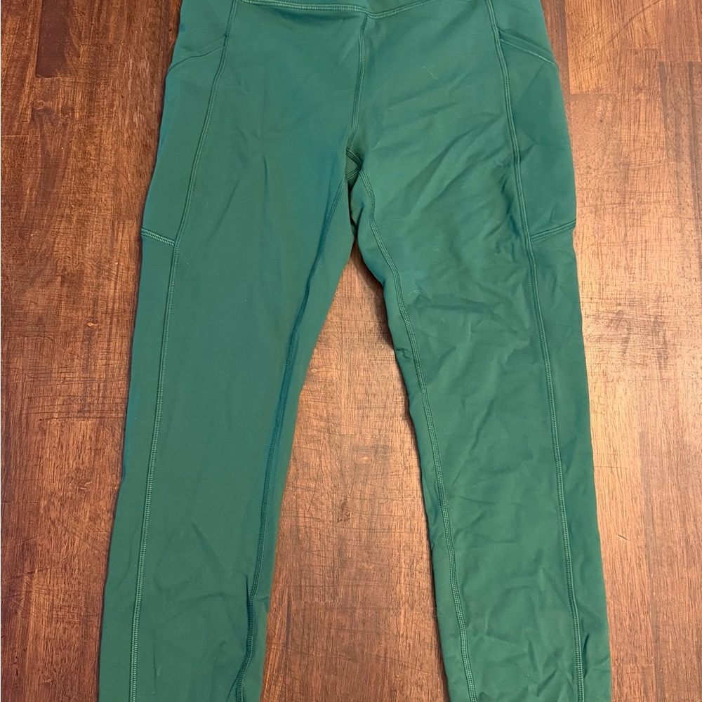 Lululemon Athletica Deep Green Leggings
